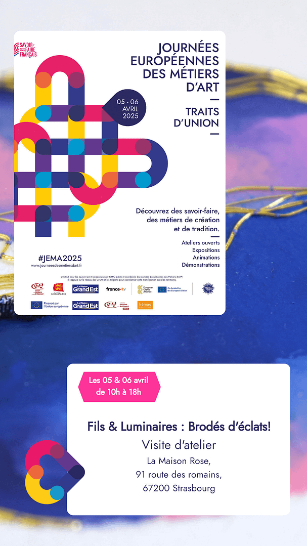 JEMA - 2025 Exposition & visite d'atelier La maison Rose, 91 route des Romains, 67200 Strasbourg